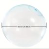 1pc, Hot Selling Blowing Air Round Ball, Transparent Bubble Ball, Inflatable Ball, Big Light Ball, Bubble Ball, Inflatable Water Ball Toy, Summer Part