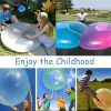 1pc, Hot Selling Blowing Air Round Ball, Transparent Bubble Ball, Inflatable Ball, Big Light Ball, Bubble Ball, Inflatable Water Ball Toy, Summer Part